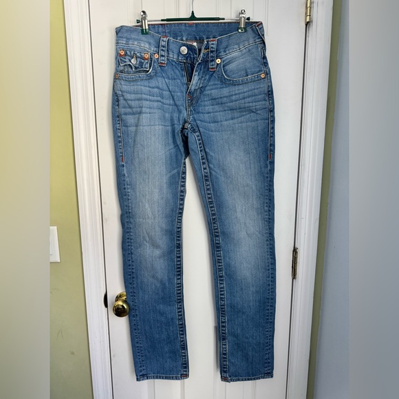 True Religion Women's Sky Blue Jeans - Picture 2 of 14